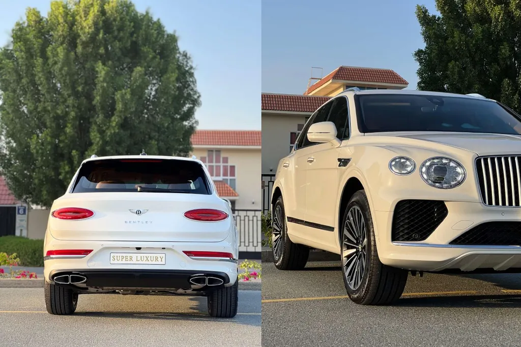 Bentley Bentyaga white 2024 4