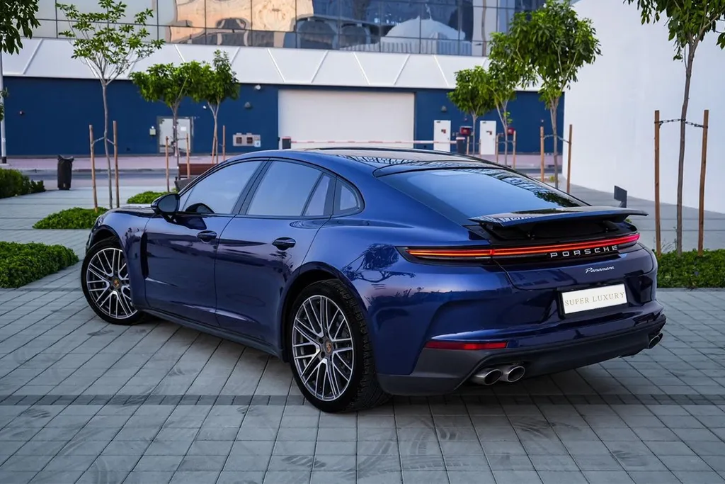 Porsche Panamera Navy Blue 2