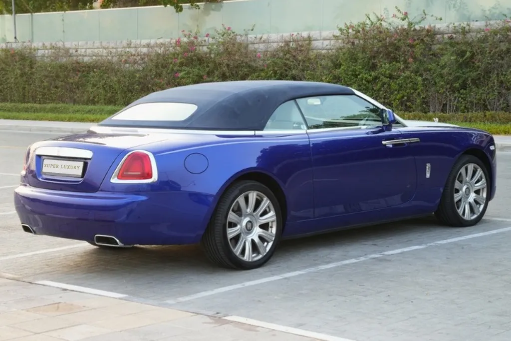 Rolls Royce Dawn Blue 2