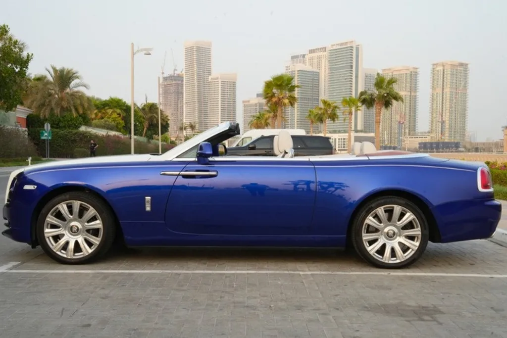 Rolls Royce Dawn Blue 7