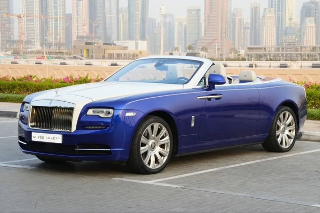 Rolls Royce Dawn Blue 8