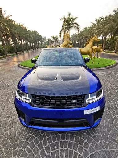 Range Rover SVR Blue