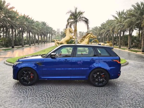 Range Rover SVR Blue 3