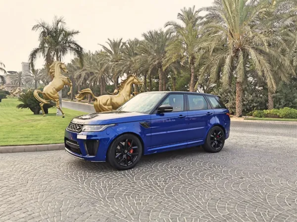 Range Rover SVR Blue 5