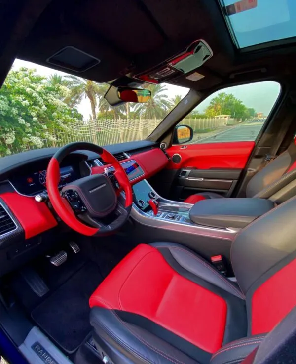Range Rover SVR Blue 7