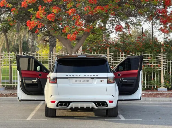 Range Rover SVR White 5