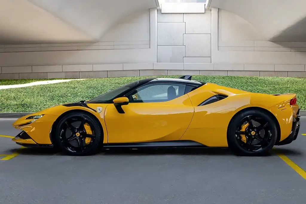 Ferrari SF90 Yellow 2024 3