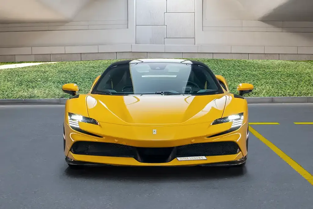 Ferrari SF90 Yellow 2024 5