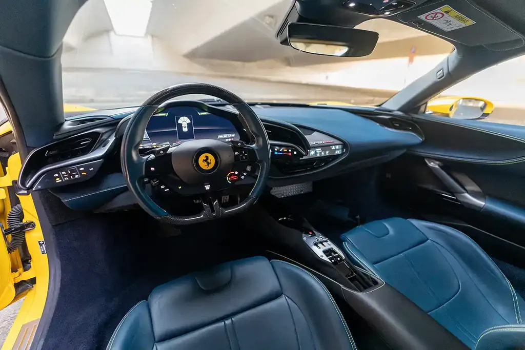 Ferrari SF90 Yellow 2024 7