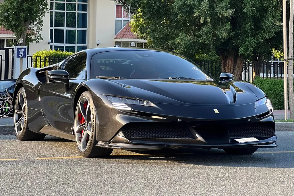 Ferrari SF90 Black 2024 3