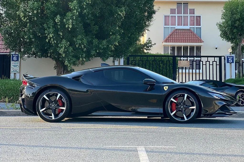 Ferrari SF90 Black 2024 5