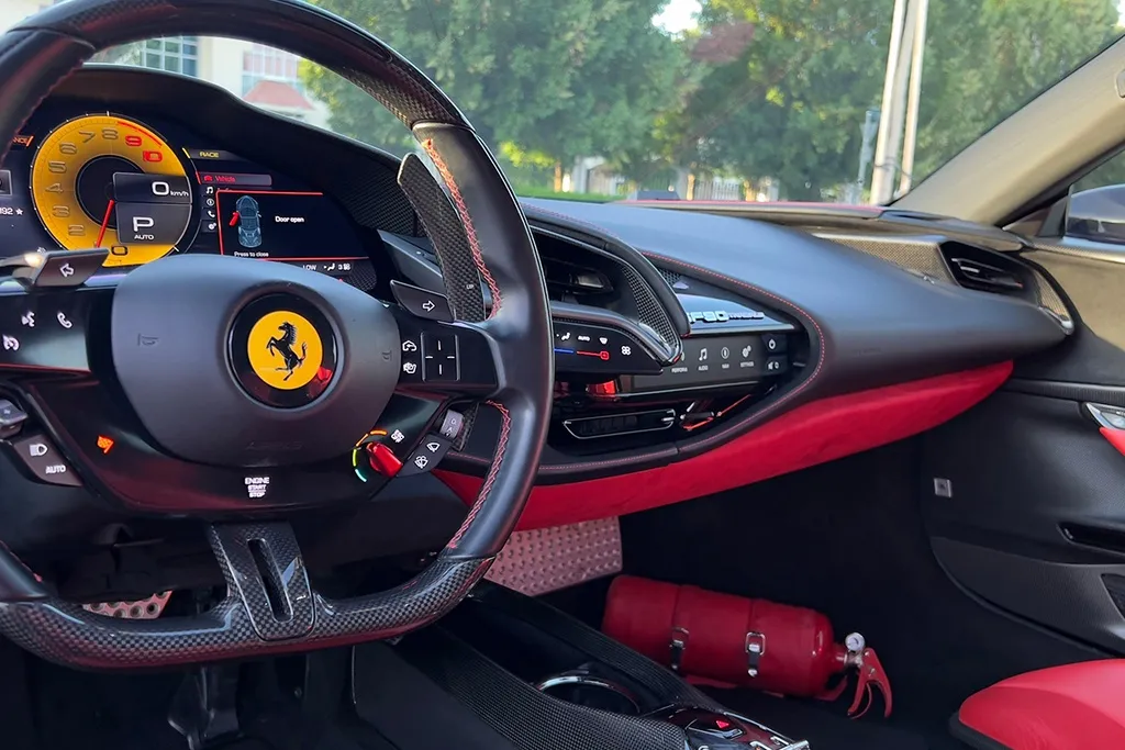 Ferrari SF90 Black 2024 7
